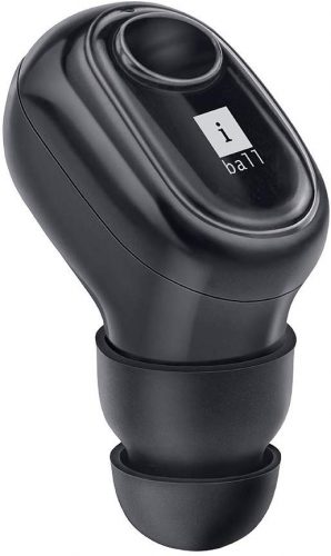 iBall Nano Earwear T9 V3.0 BT Wireless in-Ear Headset with Mic (Black)