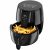 Lifelong Digital 4.2L Air Fryer With Touch 1350W, Temperature Control & Timer With Hot Air Circulation Technology (Black, Llhfd439), 4.2 Liter