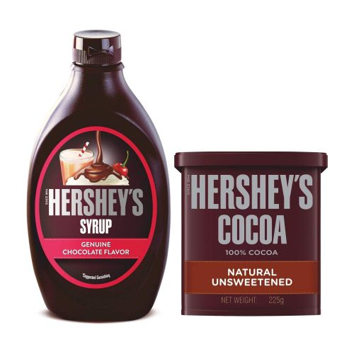 Hershey’s Cocoa Powder, 225g and Hershey’s Chocolate Syrup, 623g Lootkaro