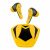 TAGG Rogue 100GT Truly Wireless Gaming Earbuds with 50Ms Low Latency for Gaming, 20Hrs Playtime with Quad ENC Mic for Best Calling Experience || Yellow