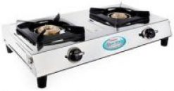 Sun Glain 2 Burners Stainless Steel Gas Stove – Silver