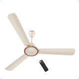 atomberg Erica Artesta 1200mm Designer BLDC Ceiling Fan with Remote | 5-star | Best-in-class Air Delivery | Newly Launched | Low noise | LED Speed Indicator | 2 Years Warranty (Seasand Ivory)