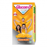 Glucon-D Mango Blast Glucose Powder (1kg, Refill)| Tasty Mango Flavoured Glucose Drink| Provides Instant Energy