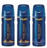 Park Avenue Body – Good Morning, Storm Deodorant Spray – For Men  (450 ml, Pack of 3)