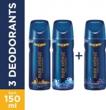 Park Avenue Good Morning , Cool Blue & Storm Deodorant Spray – For Men  (300 ml, Pack of 2)