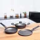 Prestige Omega Festival Pack Induction Bottom Cookware Set  (Aluminium, 3 – Piece)#JustHere